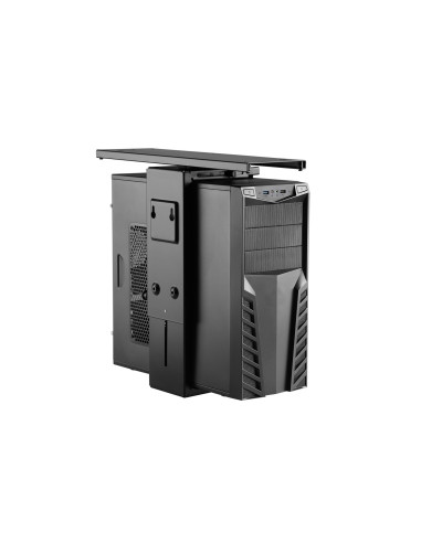 Equip 650892 Uchwyt Do Komputera Uchwyt Procesora Pod Biurkiem Czarny