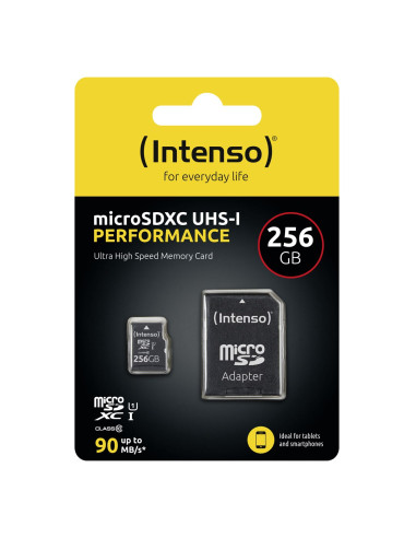 Intenso Microsd 256Gb Uhs-I Perf Cl10| Performance Klasa 10