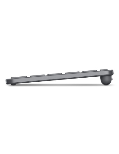 Lenovo Multi-Device Wireless Keyboard Niemiecki Usb Type-C Szary