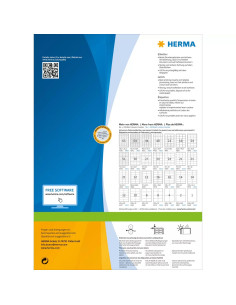Herma 4627 Samoprzylepne Etykiety Prostokąt Na Stałe Biały 800 Szt. 2