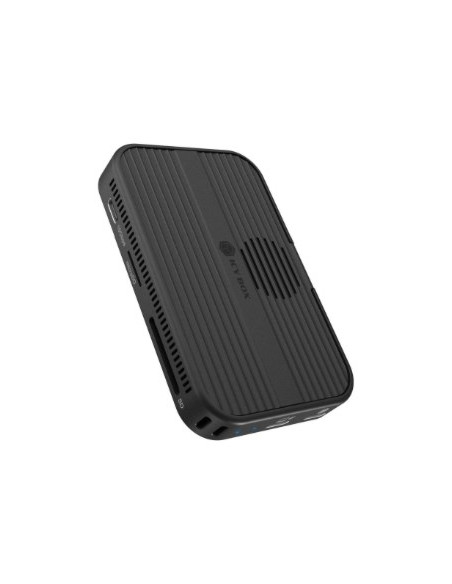 Icy Box Ib-Dk4071M-Cu31 Usb 3.2 Gen 2 (3.1 Gen 1) Type-C Czarny