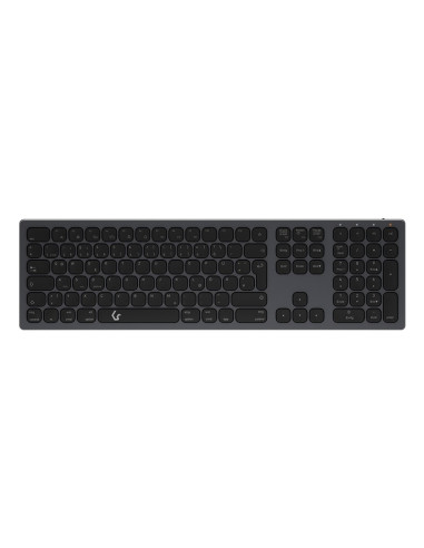 Keysonic Ksk-8023Btrf (De) Klawiatura Uniwersalne Bluetooth Qwertz Niemiecki Antracyt, Czarny