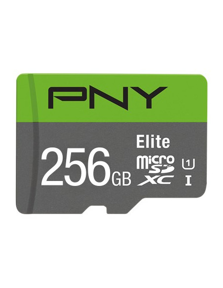 Sd Microsd Xc Card 256Gb Pny Elite Cl.10 U1 Retail
