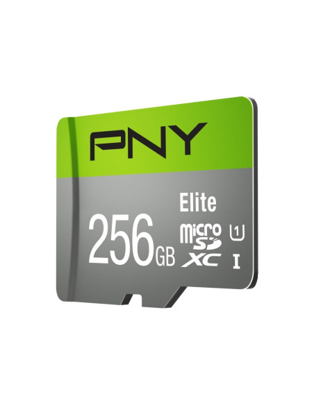 Sd Microsd Xc Card 256Gb Pny Elite Cl.10 U1 Retail
