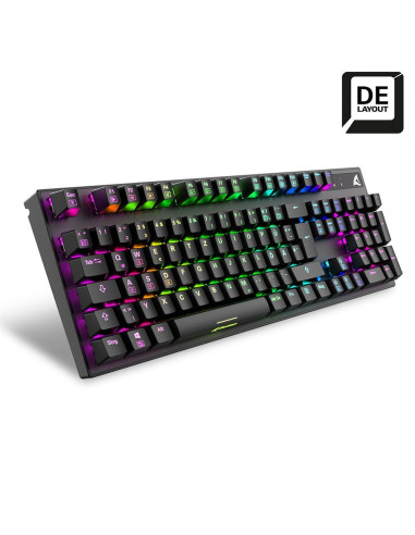 Sharkoon Skiller Sgk20 Brown Klawiatura Gaming Usb Qwertz Niemiecki Czarny