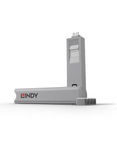 Lindy 40427 Bloker Portów Blokada Portu + Klucz Usb Type-C Biały 5 Szt. 2