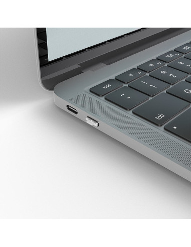 Lindy 40427 Bloker Portów Blokada Portu + Klucz Usb Type-C Biały 5 Szt.