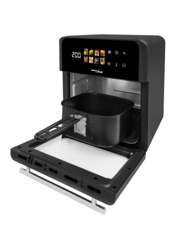 Greenblue Frytkownica Beztłuszczowa Air Fryer, Mocna 1800W, Pojemność 10L, 8 Programów, Akcesoria, Timer Gb950