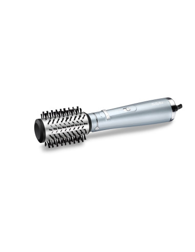 Babyliss Hydro-Fusion Hydro Fusion Air Styler Szczotka Z Gorącym Powietrzem Ciepły Kolor Aqua, Czarny, Metaliczny 700 W 2,5 M