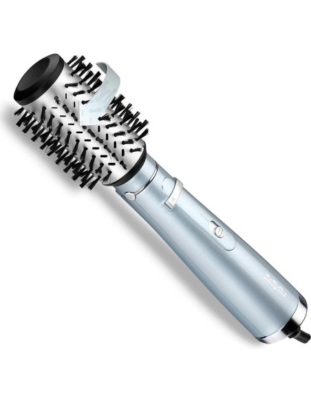 Babyliss Hydro-Fusion Hydro Fusion Air Styler Szczotka Z Gorącym Powietrzem Ciepły Kolor Aqua, Czarny, Metaliczny 700 W 2,5 M