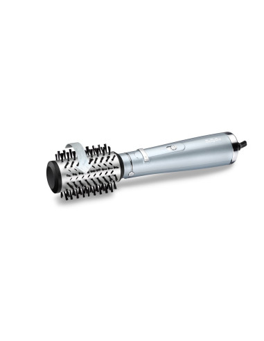 Babyliss Hydro-Fusion Hydro Fusion Air Styler Szczotka Z Gorącym Powietrzem Ciepły Kolor Aqua, Czarny, Metaliczny 700 W 2,5 M