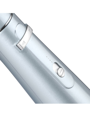 Babyliss Hydro-Fusion Hydro Fusion Air Styler Szczotka Z Gorącym Powietrzem Ciepły Kolor Aqua, Czarny, Metaliczny 700 W 2,5 M