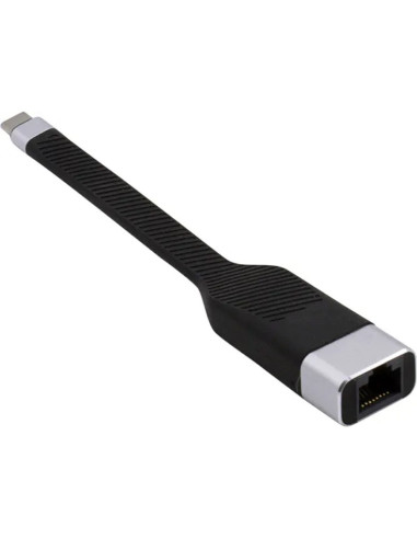 Techly Icoc Usbc-Rj45 Kabel Sieciowy Czarny 0,144 M