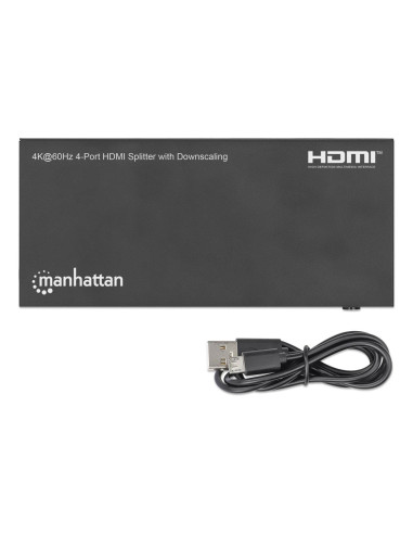 Manhattan 208369 Rozgałęziacz Telewizyjny Hdmi 4X Hdmi