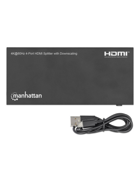 Manhattan 208369 Rozgałęziacz Telewizyjny Hdmi 4X Hdmi