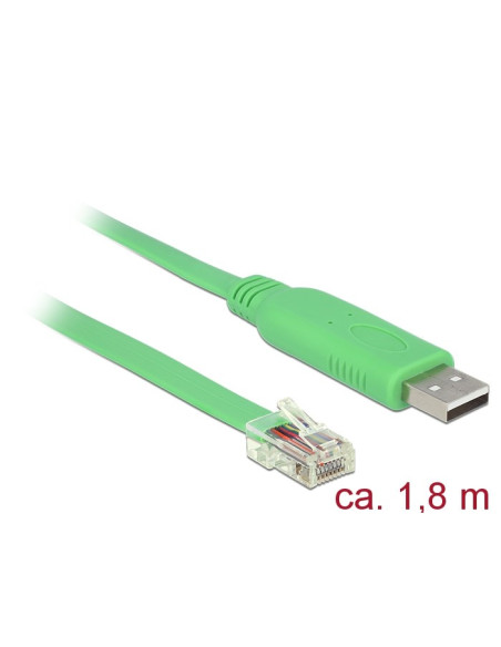 Delock 62960 Kabel Usb Usb A Zielony