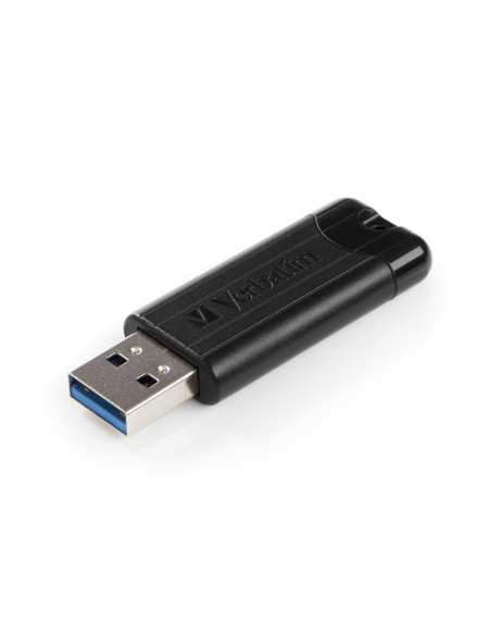 Verbatim Pinstripe Pamięć Usb 256 Gb Usb Typu-A 3.2 Gen 1 (3.1 Gen 1) Czarny