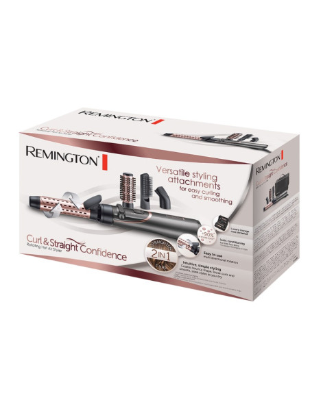 Remington As8606 Szczotka Z Gorącym Powietrzem Ciepły Czarny, Złoto Różowe 800 W