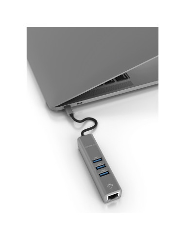 Terratec Connect C2 Usb 3.2 Gen 1 (3.1 Gen 1) Type-C Srebrny