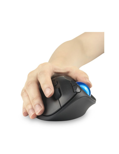 Kensington Pro Fit Ergo Tb450 Myszka Biuro Po Prawej Stronie Rf Wireless + Bluetooth Manipulator Kulkowy 1600 Dpi