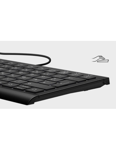 Keysonic Ksk-5010Elc (De) Klawiatura Dom Usb Qwertz Niemiecki Czarny