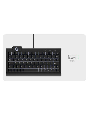 Keysonic Ksk-3010Elc (De) Klawiatura Dom Usb Qwertz Niemiecki Czarny
