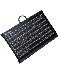 Keysonic Ksk-3011Elc (De) Klawiatura Dom Usb Qwertz Niemiecki Czarny