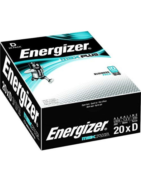 Energizer Max Plus Lr20 Mono D Batterie 20Er Karton