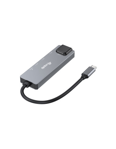 Equip 133496 Stacja Dokująca Przewodowa Usb 3.2 Gen 1 (3.1 Gen 1) Type-C Szary