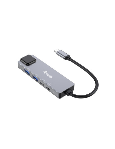 Equip 133496 Stacja Dokująca Przewodowa Usb 3.2 Gen 1 (3.1 Gen 1) Type-C Szary
