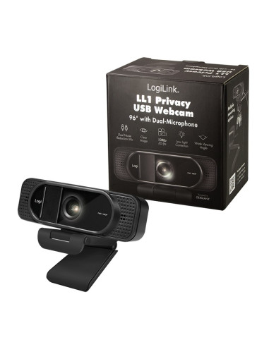 Logilink Ua0381 Kamera Internetowa 1920 X 1080 Px Usb 2.0 Czarny