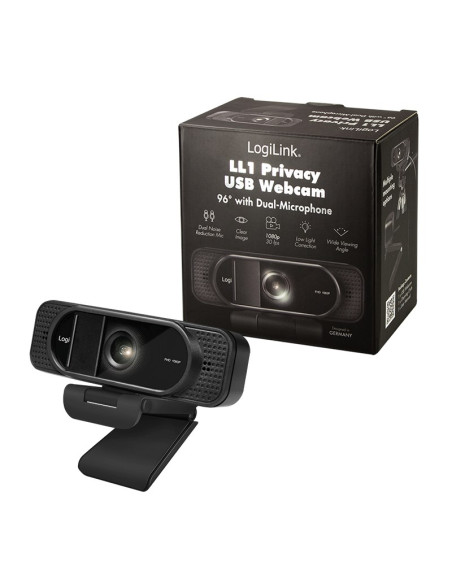 Logilink Ua0381 Kamera Internetowa 1920 X 1080 Px Usb 2.0 Czarny