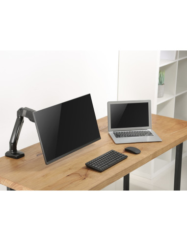 Equip 650120 Uchwyt / Stojak Do Monitorów 81,3 Cm (32") Biurko Czarny