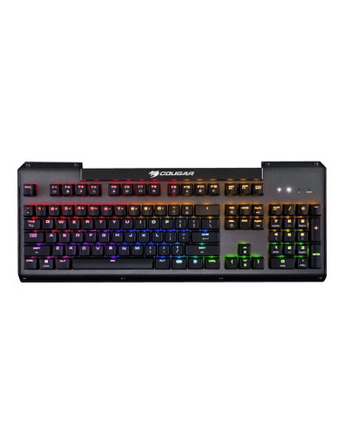 Compucase Cougar Ultimus Rgb - Tastatur - Nord Klawiatura Dołączona Myszka Gaming Usb Qwerty