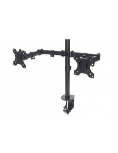 Manhattan Monitorarm Făľr 2 Displays 13"-32" Bis 8Kg Pro Disp 2