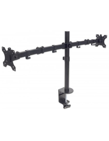 Manhattan Monitorarm Făľr 2 Displays 13"-32" Bis 8Kg Pro Disp
