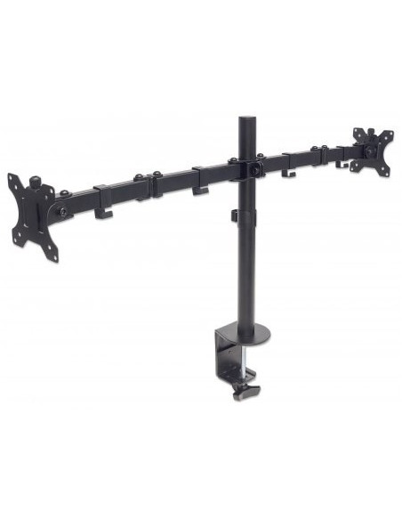 Manhattan Monitorarm Făľr 2 Displays 13"-32" Bis 8Kg Pro Disp