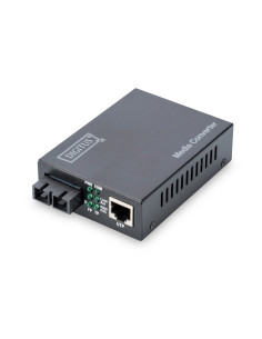 Digitus Media Konwerter Rj45 10/100Base-Tx Na Sc Duplex 100Base-Fx, Tx/Rx 1310Nm, 20 Km