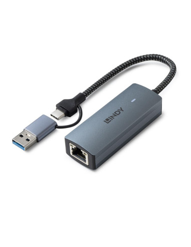 Lindy 43415 Huby I Koncentratory Usb 3.2 Gen 2 (3.1 Gen 2) Type-C 5000 Mbit/S Szary