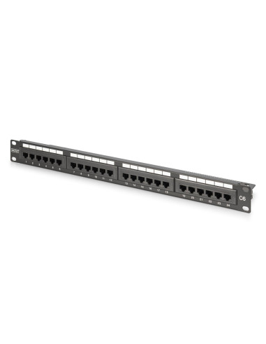 Digitus Patch Panel Cat 6, Klasa E, Nieekranowany