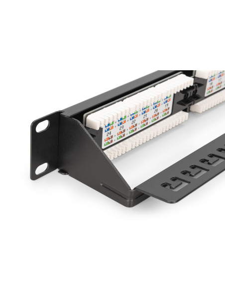 Digitus Patch Panel Cat 6, Klasa E, Nieekranowany