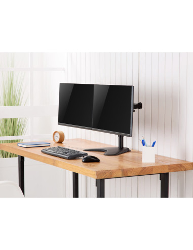 Equip 650123 Uchwyt / Stojak Do Monitorów 81,3 Cm (32") Biurko Czarny