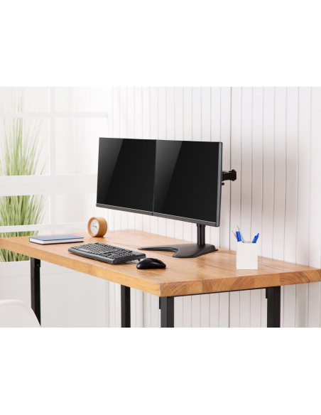 Equip 650123 Uchwyt / Stojak Do Monitorów 81,3 Cm (32") Biurko Czarny