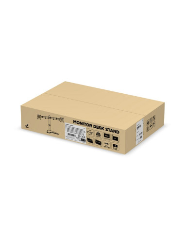 Equip 650123 Uchwyt / Stojak Do Monitorów 81,3 Cm (32") Biurko Czarny