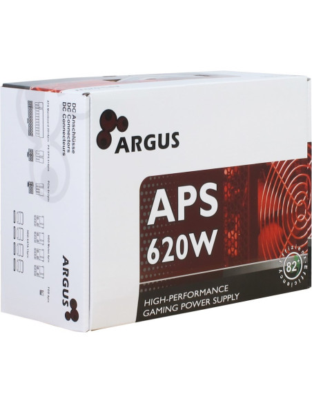 Inter-Tech Argus Aps Moduł Zasilaczy 620 W 20+4 Pin Atx Atx Czarny