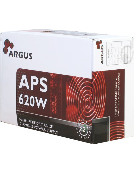 Inter-Tech Argus Aps Moduł Zasilaczy 620 W 20+4 Pin Atx Atx Czarny