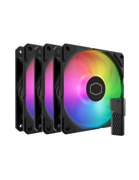 Cooler Master Sickleflow Edge 120 Argb 3-Pack Fan Kit Obudowa Komputera Wentylator 12 Cm Czarny 1 Szt.