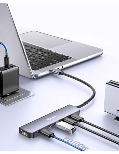 Equip 133499 Stacja Dokująca Przewodowa Usb 3.2 Gen 2 (3.1 Gen 2) Type-C Szary 2