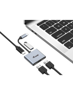 Equip 133484 Stacja Dokująca Usb 3.2 Gen 1 (3.1 Gen 1) Type-C Srebrny 2