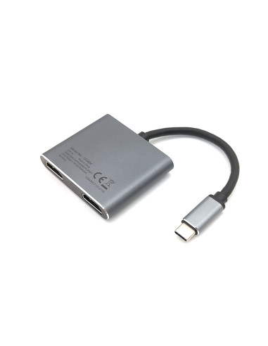 Equip 133484 Stacja Dokująca Usb 3.2 Gen 1 (3.1 Gen 1) Type-C Srebrny